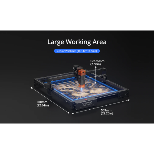 Atomstack A10 Pro V2 lézergravírozó plotter 41x38cm | Hivatalos HU forgalmazó